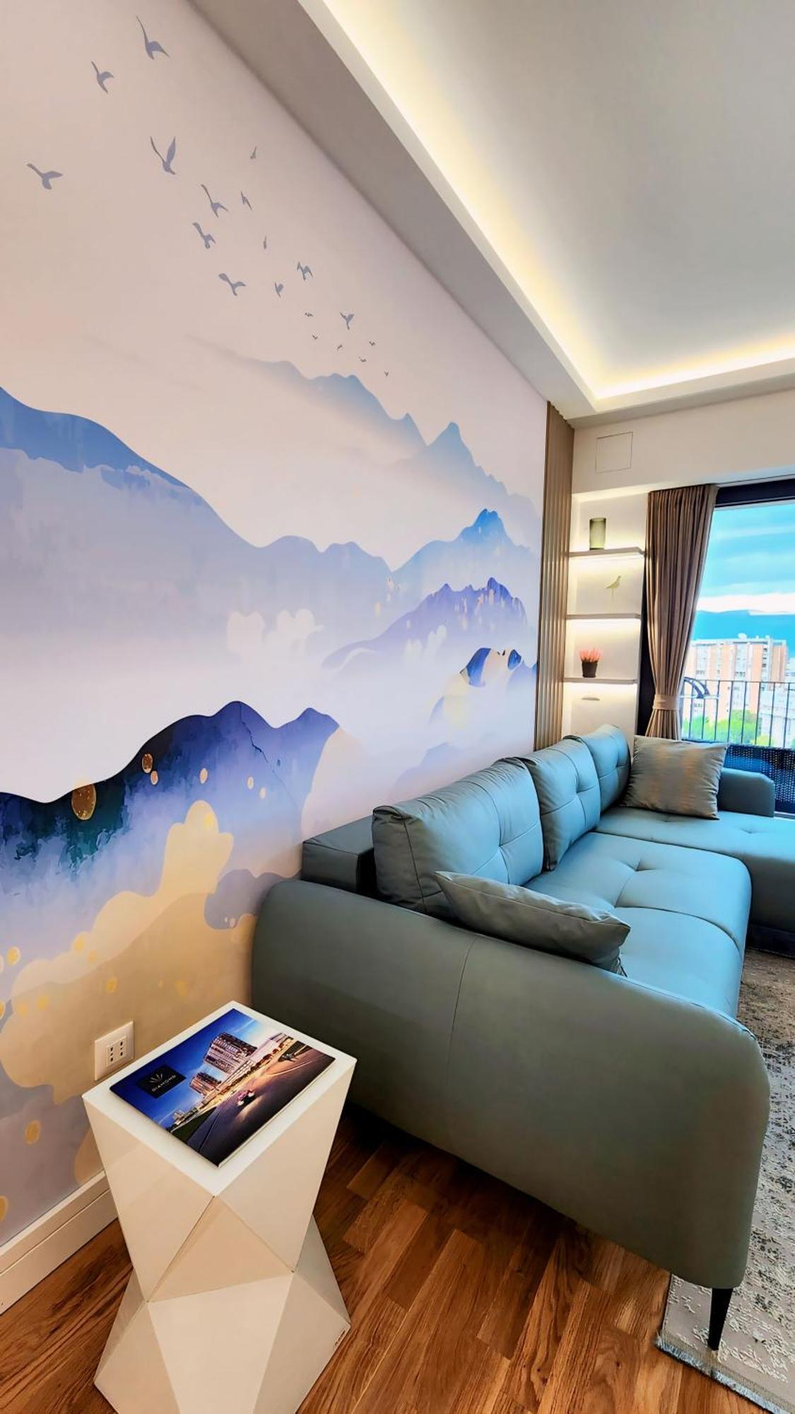 Diamond Residences 10Th Fl. Lux Apt. W/ City View スコピエ エクステリア 写真
