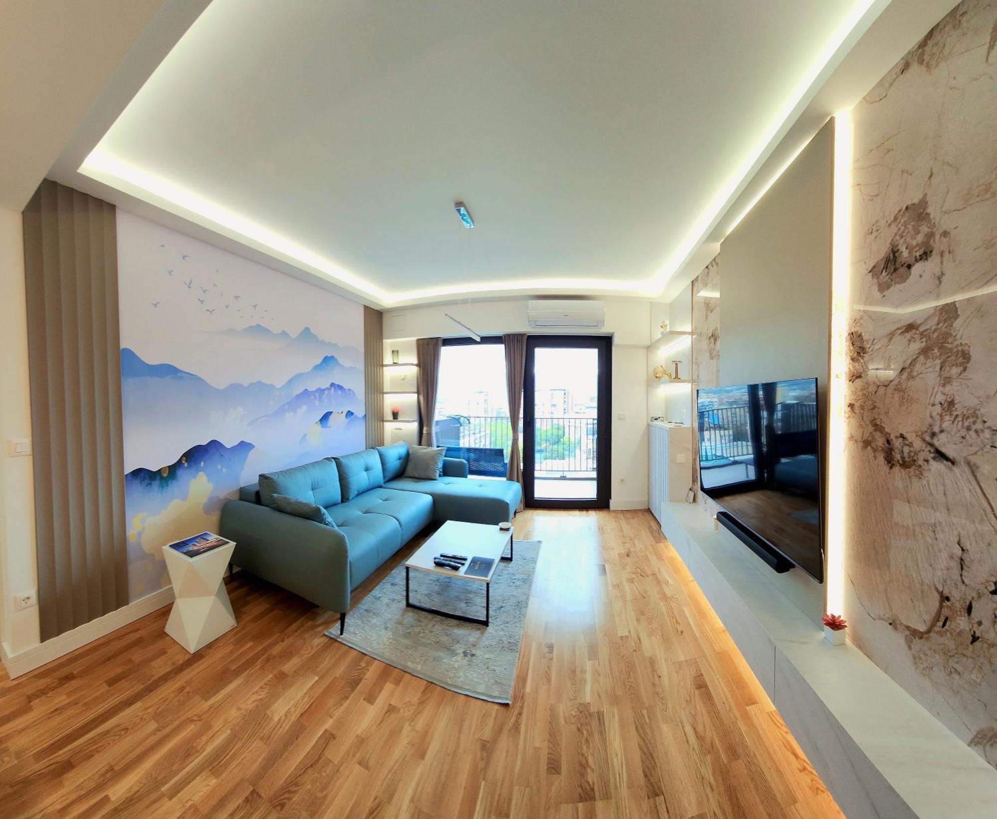 Diamond Residences 10Th Fl. Lux Apt. W/ City View スコピエ エクステリア 写真