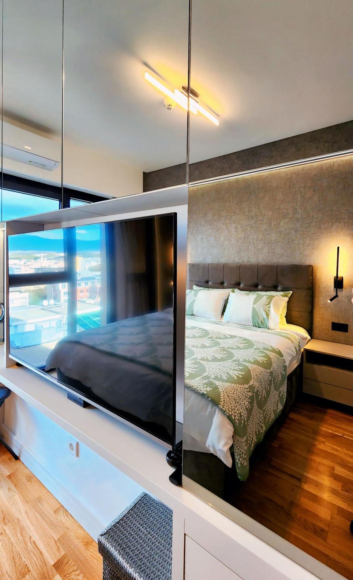 Diamond Residences 10Th Fl. Lux Apt. W/ City View スコピエ エクステリア 写真