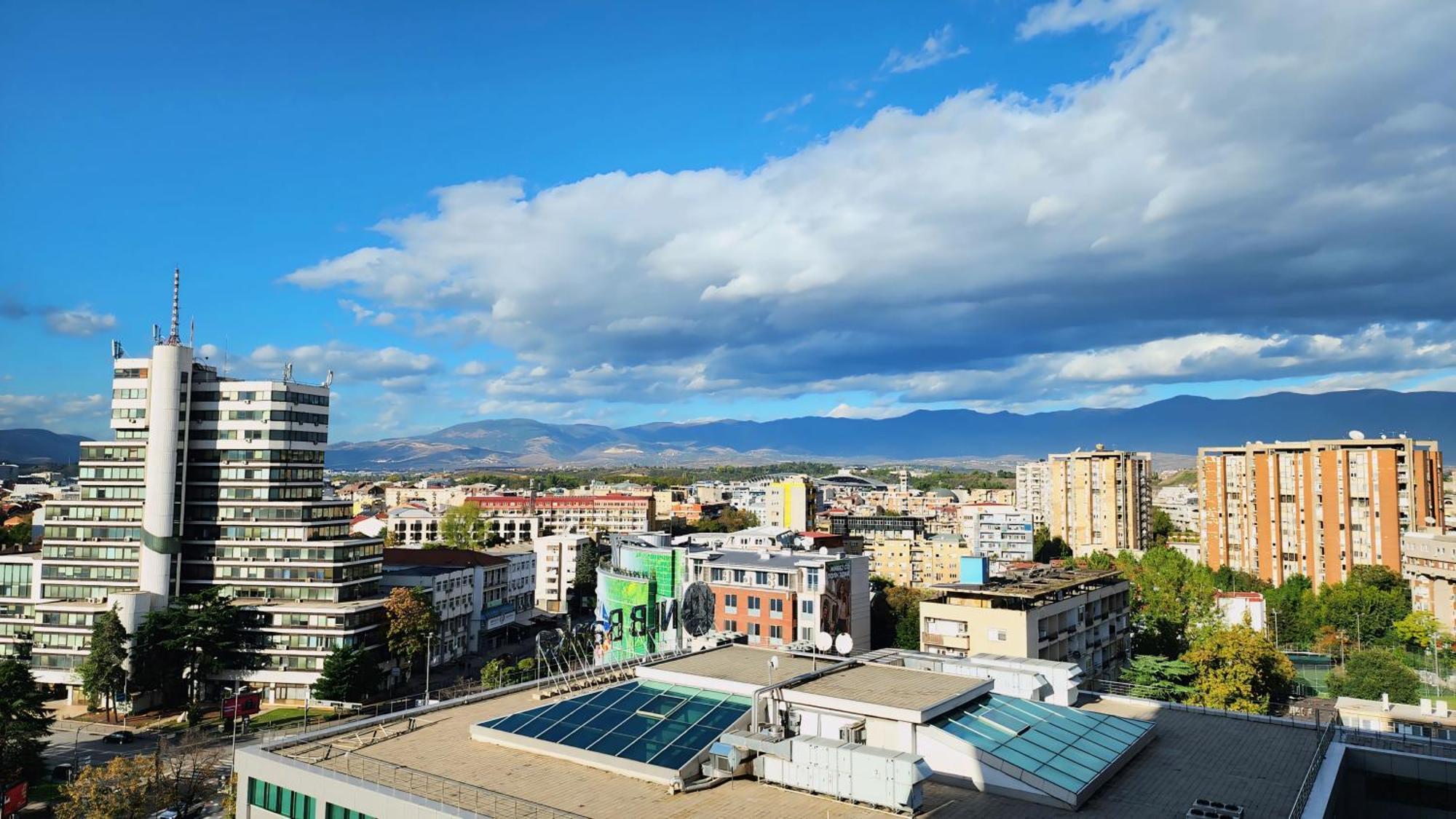 Diamond Residences 10Th Fl. Lux Apt. W/ City View スコピエ エクステリア 写真