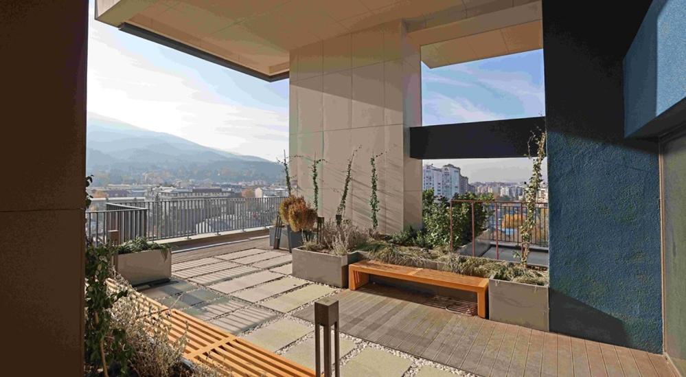 Diamond Residences 10Th Fl. Lux Apt. W/ City View スコピエ エクステリア 写真